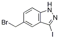 5-(Bromomethyl)-3-iodo-1h-indazoleStructure,1228880-67-8Structure 5-(Bromomethyl)-3-iodo-1h-indazole Structure,1228880-67-8Structure