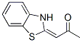 2-Propanone,1-(2(3h)-benzothiazolylidene)-,(e)-(9ci)Structure,123150-31-2Structure 2-Propanone,1-(2(3h)-benzothiazolylidene)-,(e)-(9ci) Structure,123150-31-2Structure