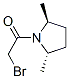 (2S-反式)-(9CI)-1-(溴乙酰基)-2,5-二甲基吡咯烷結(jié)構(gòu)式_123265-82-7結(jié)構(gòu)式