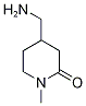 4-(Aminomethyl)-1-methyl-piperidin-2-oneStructure,1234616-57-9Structure 4-(Aminomethyl)-1-methyl-piperidin-2-one Structure,1234616-57-9Structure