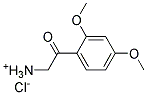 2-(2,4-Dimethoxy-phenyl)-2-oxo-ethyl-ammonium, chlorideStructure,123464-63-1Structure 2-(2,4-Dimethoxy-phenyl)-2-oxo-ethyl-ammonium, chloride Structure,123464-63-1Structure
