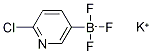 Potassium(6-chloropyridin-3-yl)trifluoroborateStructure,1235099-38-3Structure Potassium(6-chloropyridin-3-yl)trifluoroborate Structure,1235099-38-3Structure