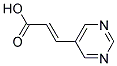 2-Propenoic acid, 3-(5-pyrimidinyl)-, (2e)-(9ci)Structure,123530-65-4Structure 2-Propenoic acid, 3-(5-pyrimidinyl)-, (2e)-(9ci) Structure,123530-65-4Structure