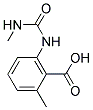 Benzoic acid, 2-methyl-6-[[(methylamino)carbonyl]amino]-(9ci) Structure,123633-27-2Structure