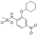 N-[2-(Cyclohexyloxy)-4-nitrophenyl]methanesulfonamide,NS398 Structure,123653-11-2Structure