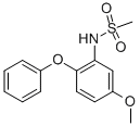 Methanesulfonamide, N-(5-methoxy-2-phenoxyphenyl)-Structure,123664-84-6Structure Methanesulfonamide, N-(5-methoxy-2-phenoxyphenyl)- Structure,123664-84-6Structure