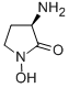 R(+)-3-氨基-1-羥基-2-吡咯烷酮結(jié)構(gòu)式_123931-04-4結(jié)構(gòu)式