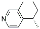 (s)-(9ci)-3-甲基-4-(1-甲基丙基)-吡啶結(jié)構(gòu)式_124300-56-7結(jié)構(gòu)式