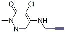 3(2H)-pyridazinone, 4-chloro-2-methyl-5-(2-propynylamino)-(9ci)Structure,124414-87-5Structure 3(2H)-pyridazinone, 4-chloro-2-methyl-5-(2-propynylamino)-(9ci) Structure,124414-87-5Structure