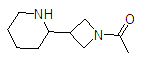 1-(3-(Piperidin-2-yl)azetidin-1-yl)ethanoneStructure,1245647-98-6Structure 1-(3-(Piperidin-2-yl)azetidin-1-yl)ethanone Structure,1245647-98-6Structure