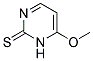 2(1H)-pyrimidinethione, 6-methoxy-(9ci)Structure,124700-78-3Structure 2(1H)-pyrimidinethione, 6-methoxy-(9ci) Structure,124700-78-3Structure