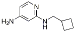 N2-(cyclobutylmethyl)pyridine-2,4-diamineStructure,1248482-40-7Structure N2-(cyclobutylmethyl)pyridine-2,4-diamine Structure,1248482-40-7Structure