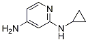 N2-cyclopropylpyridine-2,4-diamineStructure,1249452-95-6Structure N2-cyclopropylpyridine-2,4-diamine Structure,1249452-95-6Structure