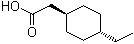 反式-4-乙基環(huán)己烷乙酸結(jié)構(gòu)式_125533-06-4結(jié)構(gòu)式