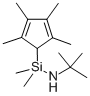 N-叔丁基-1,1-二甲基-1-(2,3,4,5-四甲基-2,4-環(huán)戊并二烯-1-基)硅胺結(jié)構(gòu)式_125542-04-3結(jié)構(gòu)式