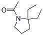 (9CI)-1-乙酰基-2,2-二乙基吡咯烷結(jié)構(gòu)式_125573-94-6結(jié)構(gòu)式