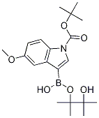 1-Boc-5-methoxyindole-3-boronic acid pinacol esterStructure,1256359-99-5Structure 1-Boc-5-methoxyindole-3-boronic acid pinacol ester Structure,1256359-99-5Structure