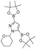 1-(Tetrahydro-2h-pyran-2-yl)-1h-pyrazole-3,5-diboronic acid pinacol esterStructure,1256360-29-8Structure 1-(Tetrahydro-2h-pyran-2-yl)-1h-pyrazole-3,5-diboronic acid pinacol ester Structure,1256360-29-8Structure