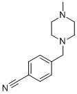 Benzonitrile, 4-[(4-methyl-1-piperazinyl)methyl]- Structure,125743-63-7Structure