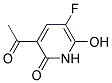2(1H)-pyridinone, 3-acetyl-5-fluoro-6-hydroxy-(9ci)Structure,125758-37-4Structure 2(1H)-pyridinone, 3-acetyl-5-fluoro-6-hydroxy-(9ci) Structure,125758-37-4Structure