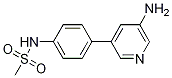 N-(4-(5-aminopyridin-3-yl)phenyl)methanesulfonamideStructure,1258624-12-2Structure N-(4-(5-aminopyridin-3-yl)phenyl)methanesulfonamide Structure,1258624-12-2Structure