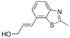 2-Propen-1-ol,3-(2-methyl-7-benzothiazolyl)-,(e)-(9ci)Structure,125873-50-9Structure 2-Propen-1-ol,3-(2-methyl-7-benzothiazolyl)-,(e)-(9ci) Structure,125873-50-9Structure