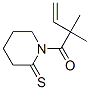 2-Piperidinethione, 1-(2,2-dimethyl-1-oxo-3-butenyl)-(9ci)Structure,125880-13-9Structure 2-Piperidinethione, 1-(2,2-dimethyl-1-oxo-3-butenyl)-(9ci) Structure,125880-13-9Structure