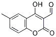 4-Hydroxy-3-formyl-6-methylcoumarinStructure,126214-23-1Structure 4-Hydroxy-3-formyl-6-methylcoumarin Structure,126214-23-1Structure