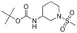 Tert-butyl 1-(methylsulfonyl)piperidin-3-ylcarbamateStructure,1262310-00-8Structure Tert-butyl 1-(methylsulfonyl)piperidin-3-ylcarbamate Structure,1262310-00-8Structure