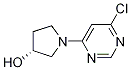(R)-1-(6-氯-嘧啶-4-基)-吡咯烷-3-醇結(jié)構(gòu)式_1264038-82-5結(jié)構(gòu)式