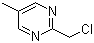2-(Chloromethyl)-5-methylpyrimidineStructure,126504-85-6Structure 2-(Chloromethyl)-5-methylpyrimidine Structure,126504-85-6Structure