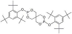 Bis(2,4,6-tri-ter-butyllphenyl)pentaerythritol-di-phosphiteStructure,126505-35-9Structure Bis(2,4,6-tri-ter-butyllphenyl)pentaerythritol-di-phosphite Structure,126505-35-9Structure
