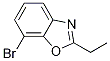 7-溴-2-乙基苯并噁唑結(jié)構(gòu)式_1267428-95-4結(jié)構(gòu)式