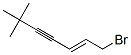 1-Bromo-6,6-dimethyl-2-hepten-4-yneStructure,126764-15-6Structure 1-Bromo-6,6-dimethyl-2-hepten-4-yne Structure,126764-15-6Structure