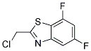 Benzothiazole, 2-(chloromethyl)-5,7-difluoro-(9ci)Structure,126764-53-2Structure Benzothiazole, 2-(chloromethyl)-5,7-difluoro-(9ci) Structure,126764-53-2Structure