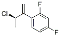 1-((R)-2-氯-1-亞甲基丙基)-2,4-二氟苯結(jié)構(gòu)式_126917-44-0結(jié)構(gòu)式
