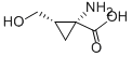 (1R,2s)-1-amino-2-(hydroxymethyl)-cyclopropanecarboxylic acidStructure,127181-31-1Structure (1R,2s)-1-amino-2-(hydroxymethyl)-cyclopropanecarboxylic acid Structure,127181-31-1Structure