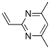 Pyrimidine, 2-ethenyl-4,6-dimethyl- (9ci)Structure,127588-25-4Structure Pyrimidine, 2-ethenyl-4,6-dimethyl- (9ci) Structure,127588-25-4Structure