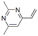 (9CI)-4-乙烯-2,6-二甲基嘧啶結(jié)構(gòu)式_127588-28-7結(jié)構(gòu)式