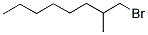 1-溴-2-甲基辛烷結(jié)構(gòu)式_127839-46-7結(jié)構(gòu)式