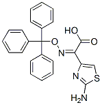 (Z)-2-(2-氨基噻唑-4-基)-2-三苯甲氧亞氨基乙酸結(jié)構(gòu)式_128438-01-7結(jié)構(gòu)式