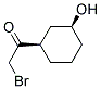 Ethanone, 2-bromo-1-(3-hydroxycyclohexyl)-, cis-(9ci)Structure,128882-91-7Structure Ethanone, 2-bromo-1-(3-hydroxycyclohexyl)-, cis-(9ci) Structure,128882-91-7Structure