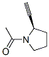 (R)-(9CI)-1-乙酰基-2-乙炔吡咯烷結(jié)構(gòu)式_128960-01-0結(jié)構(gòu)式