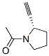 (S)-(9CI)-1-乙?；?2-乙炔吡咯烷結(jié)構(gòu)式_128960-02-1結(jié)構(gòu)式