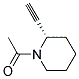 (s)-1-乙酰基-2-乙炔哌啶結(jié)構(gòu)式_128960-04-3結(jié)構(gòu)式