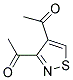 Ethanone, 1,1-(3,4-isothiazolediyl)bis-(9ci)Structure,128979-17-9Structure Ethanone, 1,1-(3,4-isothiazolediyl)bis-(9ci) Structure,128979-17-9Structure