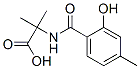 Alanine, n-(2-hydroxy-4-methylbenzoyl)-2-methyl-Structure,129973-07-5Structure Alanine, n-(2-hydroxy-4-methylbenzoyl)-2-methyl- Structure,129973-07-5Structure