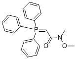 N-Methoxy-N-methyl-(triphenylphosphoranylidene)acetamide Structure,129986-67-0Structure