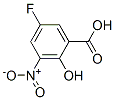 5-Fluoro-2-hydroxy-3-nitrobenzoicacid Structure,130046-91-2Structure