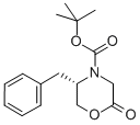 (S)-(-)-n-boc-5-benzyl-2-oxomorpholineStructure,130317-10-1Structure (S)-(-)-n-boc-5-benzyl-2-oxomorpholine Structure,130317-10-1Structure